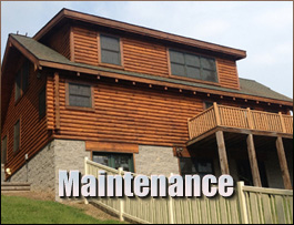  Kent, Alabama Log Home Maintenance